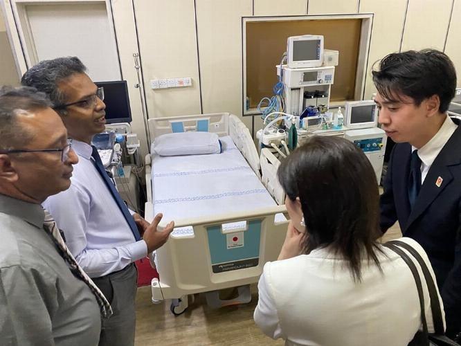 The visit of Hon. IKUINA Akiko-6